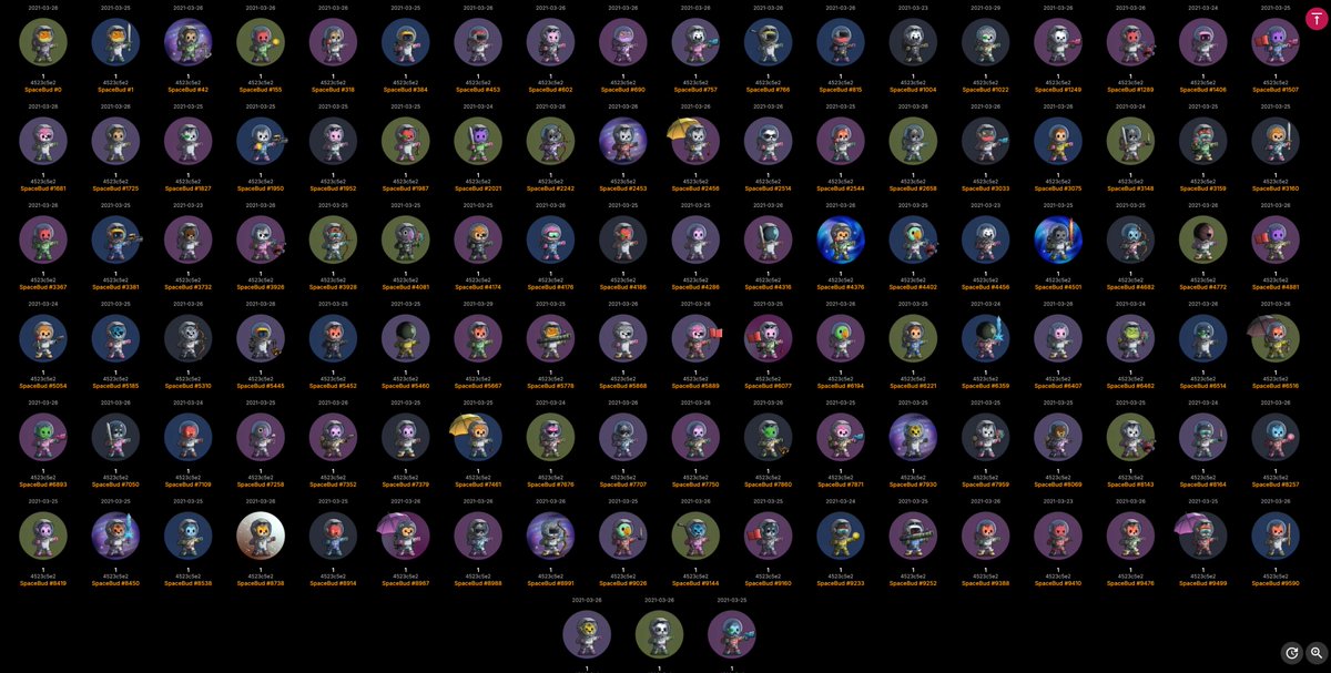 matudavis's tweet photo. Is it okay that I just stare at these sometimes? I need another 15 budz. 
@spacebudznft https://t.co/R5wzkIdgaF