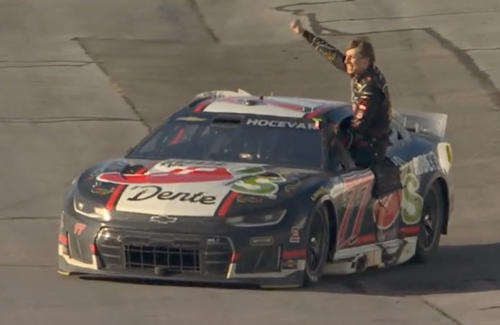 WEAR A SABRINA CARPENTER SHIRT, WIN <a href="/TALLADEGA/">Talladega Superspeedway</a> congrats 🎉 to <a href="/CarsonHocevar/">Carson Hocevar</a>  for getting his first ever <a href="/NASCAR/">NASCAR</a> CUP SERIES win, it was a long time coming can wait for many more just like it