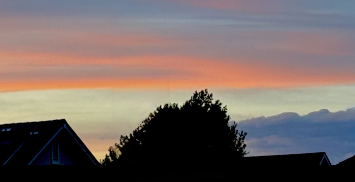 jonimarielew's tweet image. Clouds after sunset. #desert #Nevada #clouds #colors