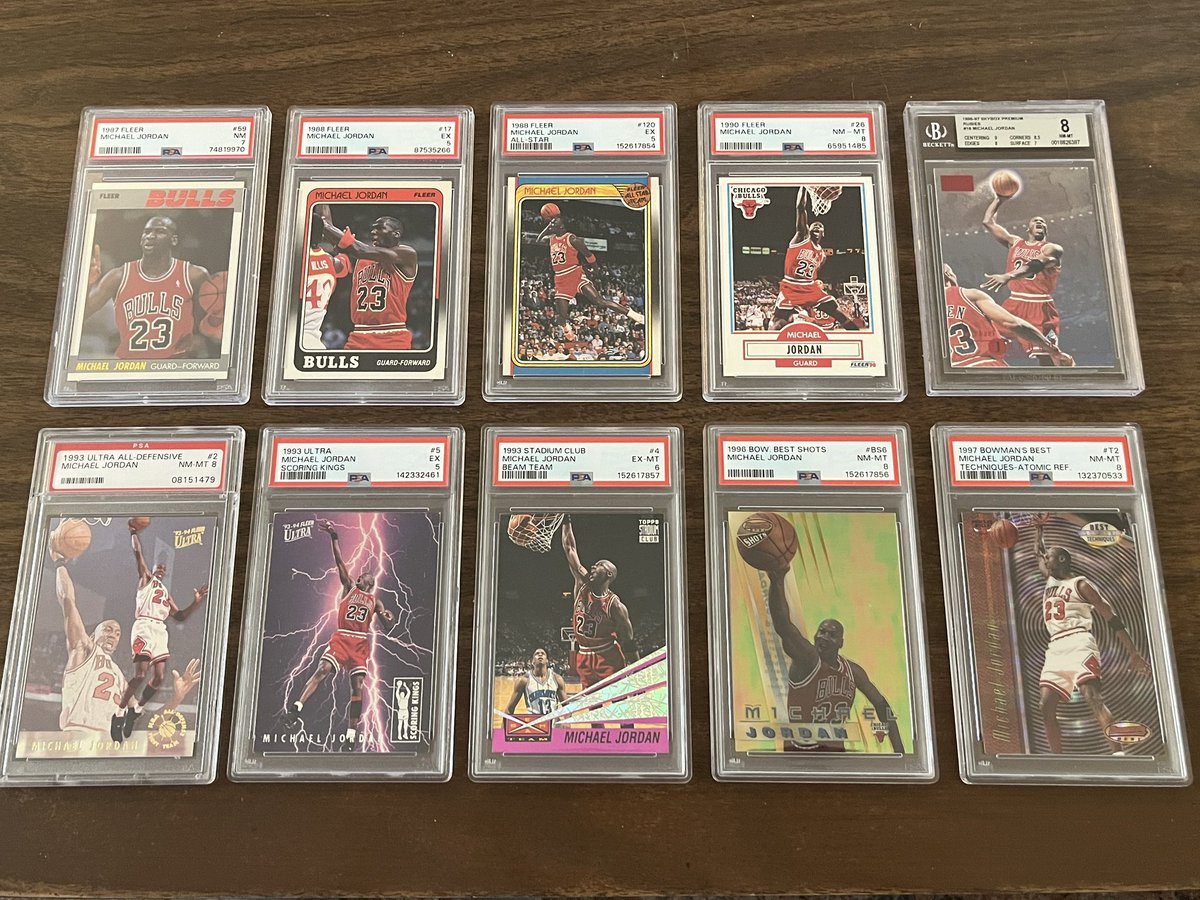 plbcards's tweet image. Current MJs, NFS other than the one I listed earlier today.