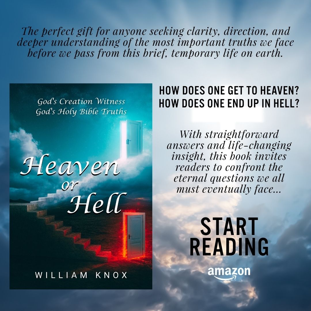 eevalancaster's tweet image. Heaven or Hell — why believe in both?
mybook.to/heavenorhellWK 
Did God create Hell?
Why believe in God at all?
If God is love, why would He create Hell?

This book invites readers to confront the eternal questions we all must eventually face.
#eschatology #christianity #bible