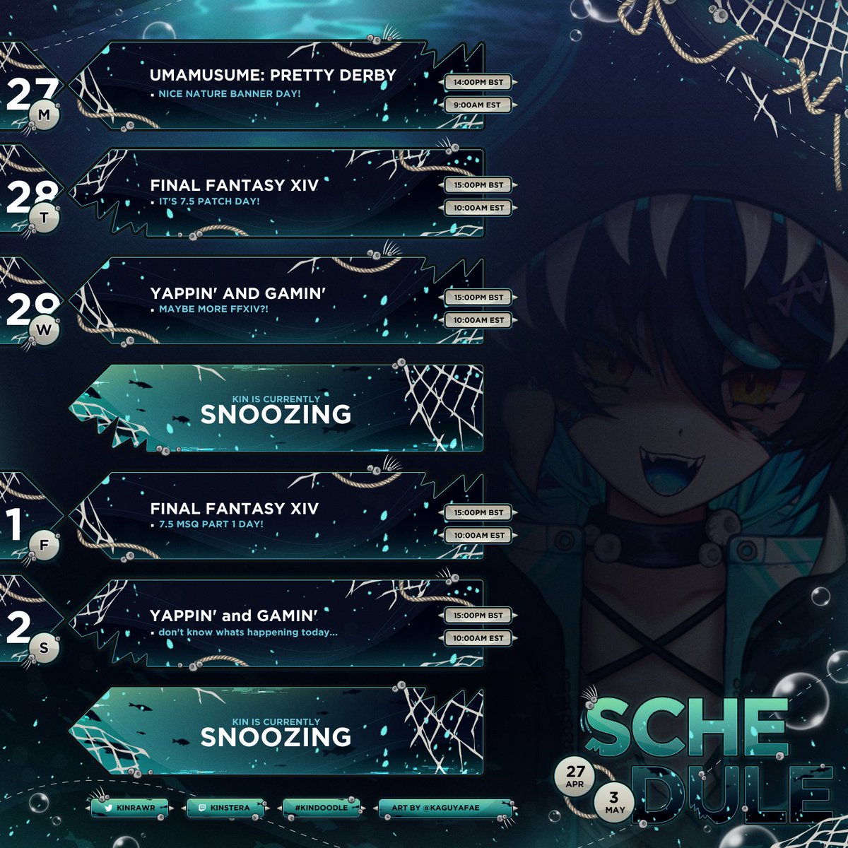 KIN ⟡ LEVIASHARK VTuber 🦈 tweet media