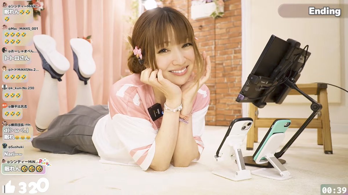 🍅昨日の #Mii ちゃんのYouTubeライブ🎤は【爽やかな曲を爽やかな笑顔