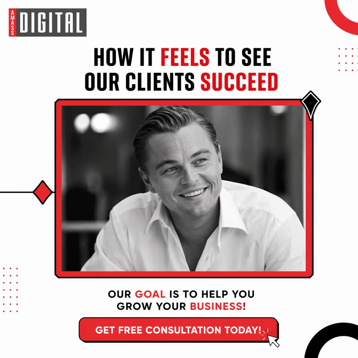 AmassDigit's tweet image. Nothing feels better than watching our clients win. 🚀
Your growth is our mission, and your success is our biggest achievement. Let’s build, scale, and grow your business together.
#AmassDigital #DigitalMarketing #BusinessGrowth #ClientSuccess