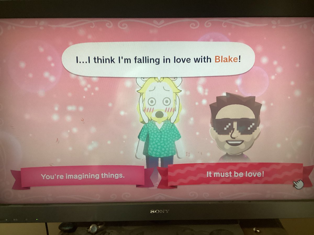 567fye's tweet photo. You may have lost your life to Luis on your island, but on mine you were able to attract someone! @jakeblennings https://t.co/sxL97BYiVI