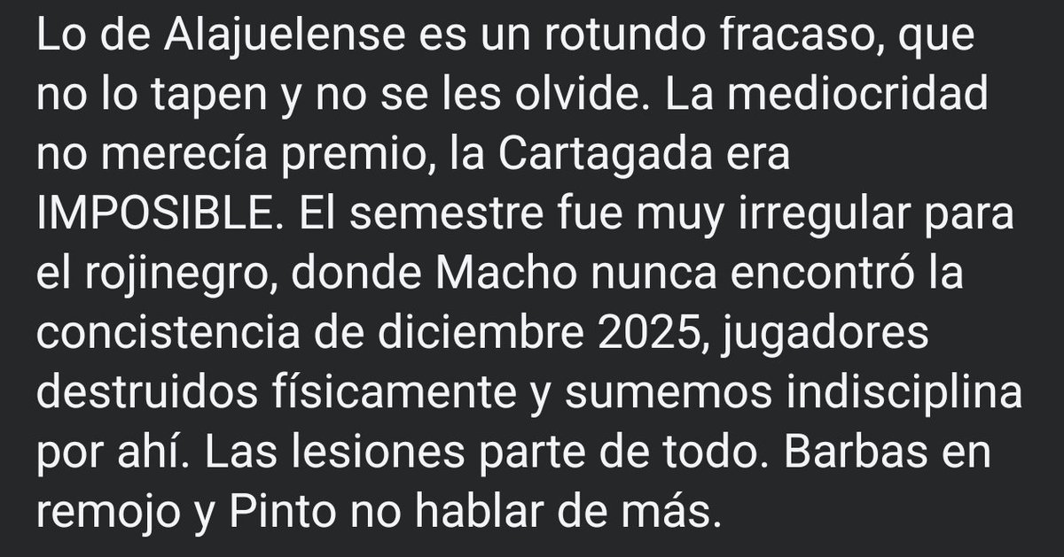 wender31's tweet photo. En @ldacr deben ser autocríticos y tomar decisiones https://t.co/d6ekgCuckv