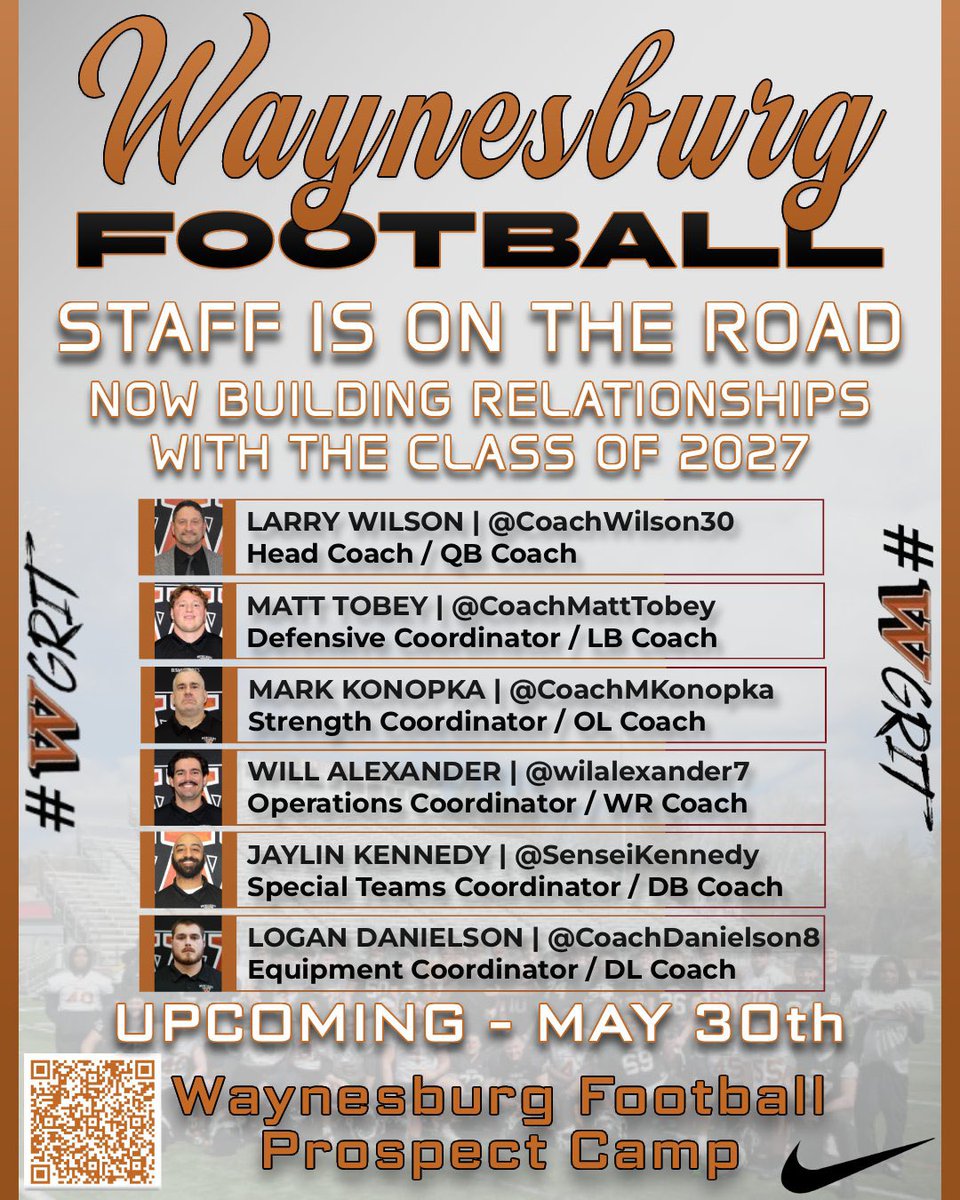 Waynesburg Football tweet media