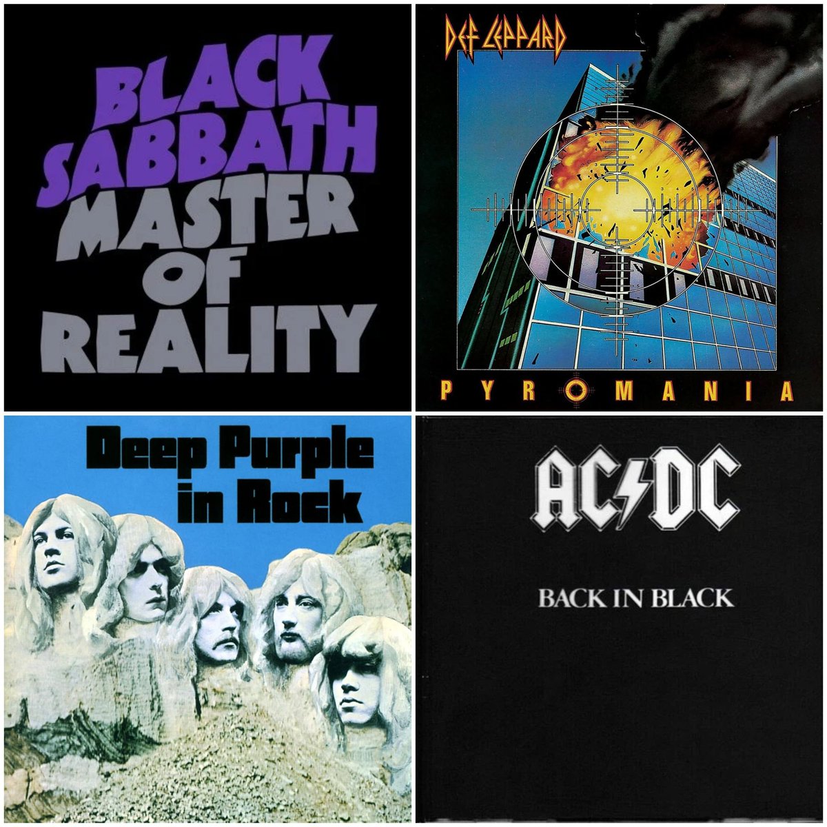 TonyJones000's tweet image. #Music What's your favorite album from the four pictured and which one is the runner-up? 💿🎶🥁🎸
