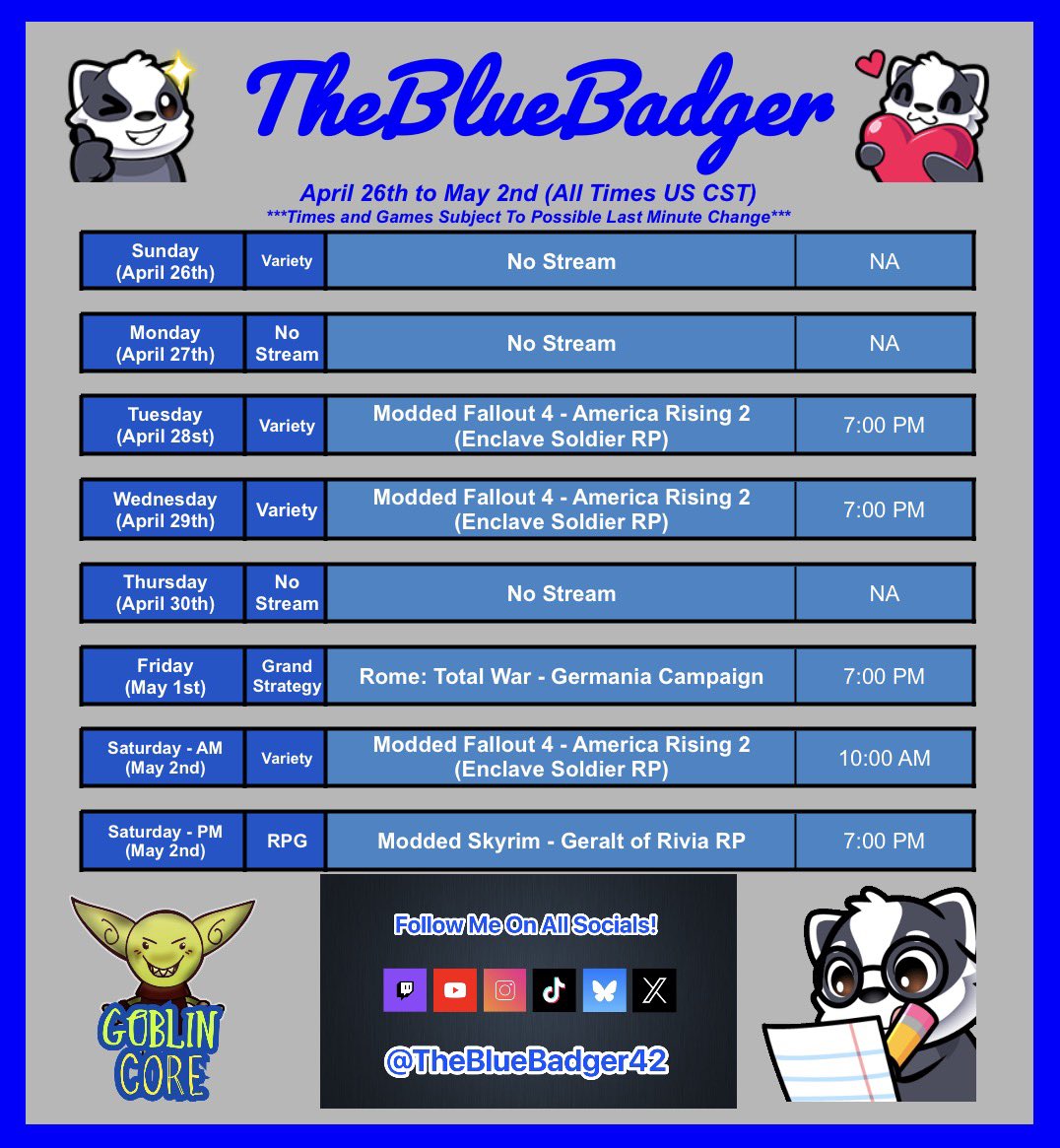 TheBlueBadger tweet media
