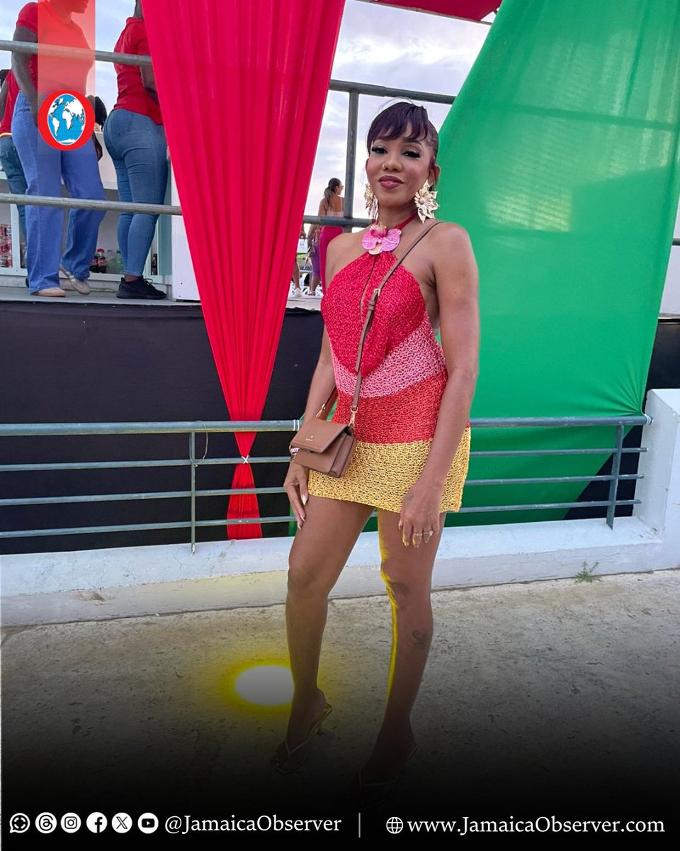 JamaicaObserver's tweet image. Patrons at Reggae in the Gardens, the third and final night of Barbados Reggae Weekend, are enjoying a groovy start to the event thanks to openers Spice and Company.

The home crowd gave the band an incredible welcome, singing along to their hit tracks.
jamaicaobserver.com/2026/04/26/gro…