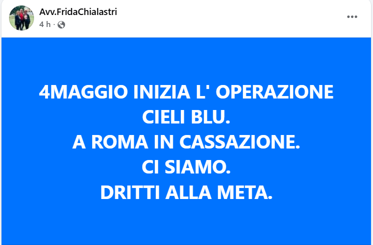 Scie Chimiche: Informazione Corretta tweet media