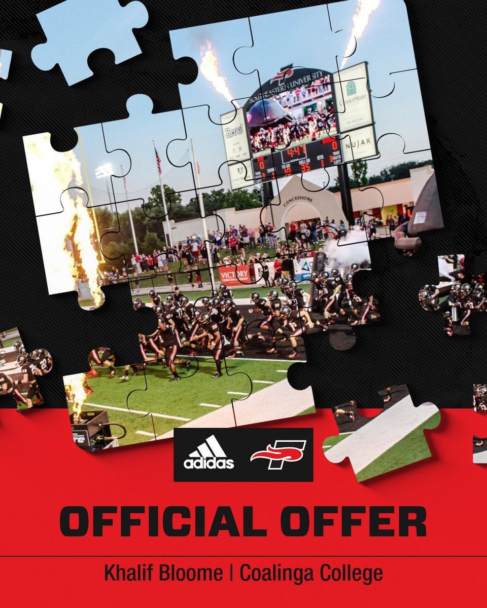 Congratulations to Wide Receiver Khalif Bloome for committing to Southeastern University 💪🏈  Proud of you Khalif and thank you for everything ❤️🙏 #WinTheDay #FalconFamily #CultureOverScheme #FuelTheFire🔥 
<a href="/SEUFireFootball/">Southeastern Football</a> 
<a href="/CoachAlexBell/">Alex Bell</a>