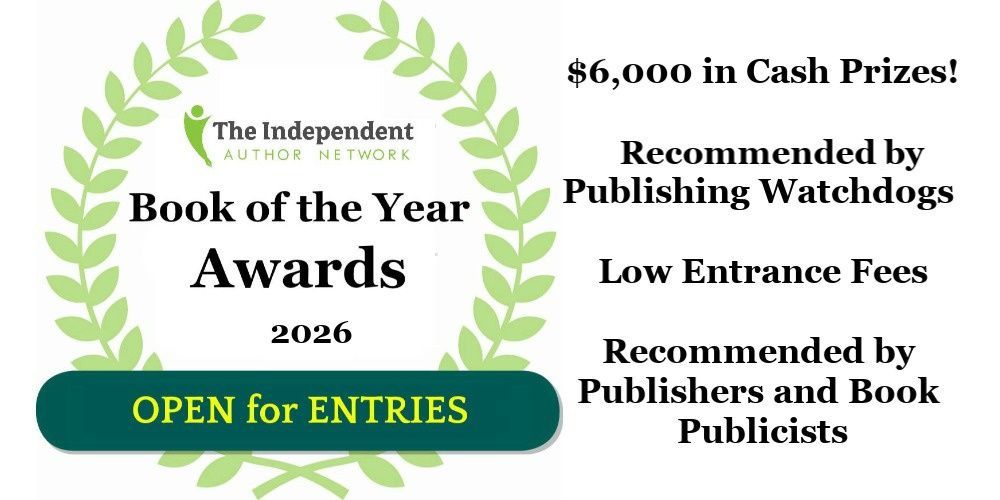 IAN_AuthorPromo's tweet image. How will your book stand out next to over 50 million published books?

"The 12th Annual IAN Book of the Year Awards"

$6,000 #cashprizes

independentauthornetwork.com/book-of-the-ye…
#amwriting #writerscommunity #writerslife #authorscommunity
#writingcommunity #iartg #writingtips #booktwt #iartg