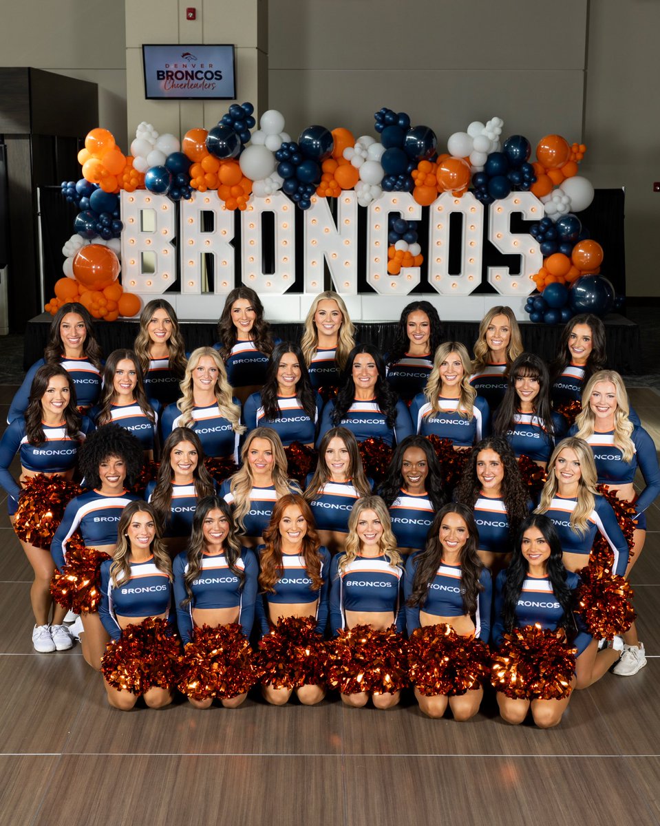 Now introducing… 🥁🥁 Our 34th team and your 2026 Denver Broncos Cheerleaders! 🧡💙

#DBC2026 🤝 #BroncosCountry