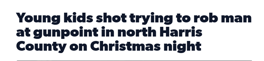 ImNoBetterThanU's tweet image. A Texas man saved Christmas by defending himself and his girlfriend with his 2nd Amendment right when they was surrounded by four juveniles attempting to to them. The suspect drew his own firearm, wounded three of them, and sent all four fleeing. #2A a thread 🧵