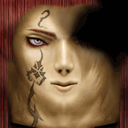 #castlevania - did i ever formally post these to the tag? here's some reference images of isaac's tattoos on his model with (almost) all the decorative armor out of the way.

i'm not saying you should draw him now, buuuut...