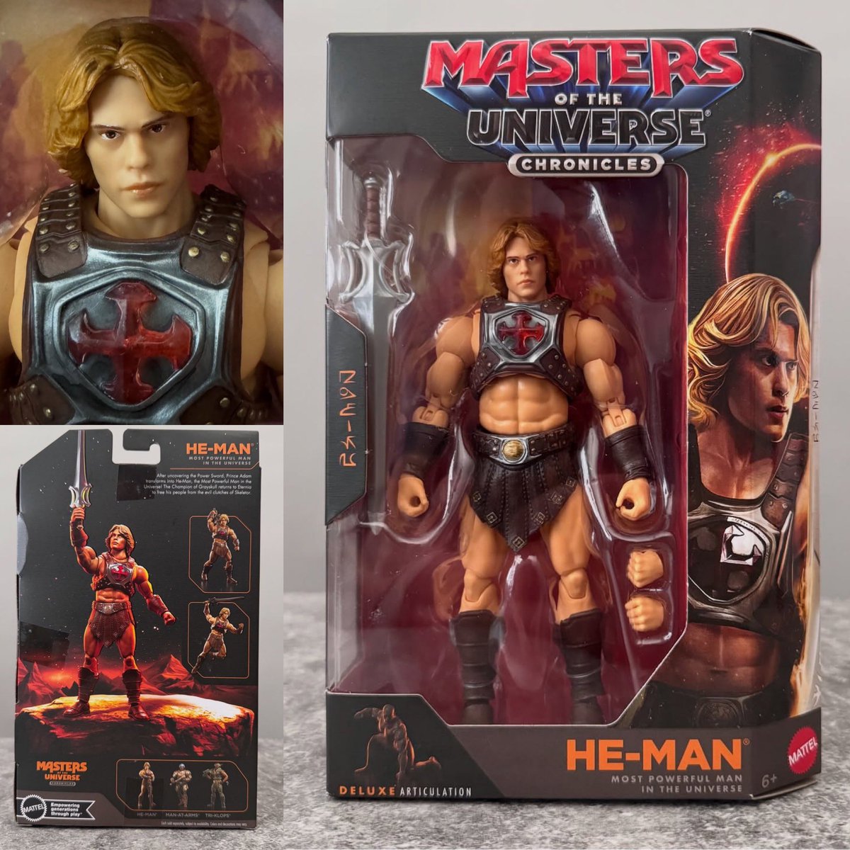 InPursuitofToys's tweet image. I have the POWER! Here’s a look at the new Masters of the Universe Chronicles Movie figures!

#mattel #mastersoftheuniverse #motu #heman #inpursuitoftoys