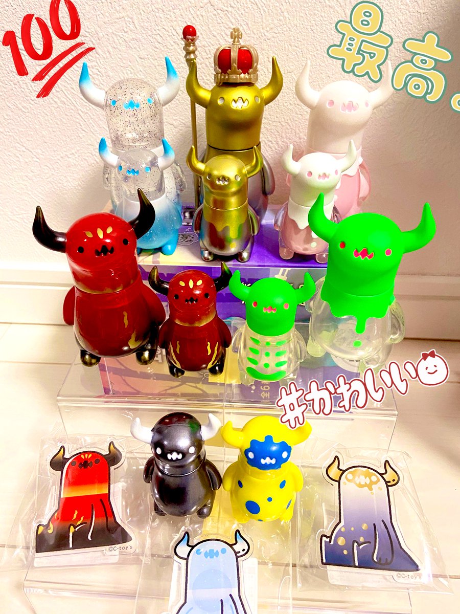 昨日は上の空怪獣ボー3POPUPへ！

限定ソフビも親子で一緒にお迎え☺️
今回のBOX、ガチャも無事揃って良い感じ🤭やっぱ親子ｶﾜｲ-

ケースに歴代ソフビがズラッと並んでて圧巻！！全部商品化、再販して欲しい…🙏

スタッフさんも優しくて…素敵空間でした！

#上の空怪獣ボー
#スタジオソータベース