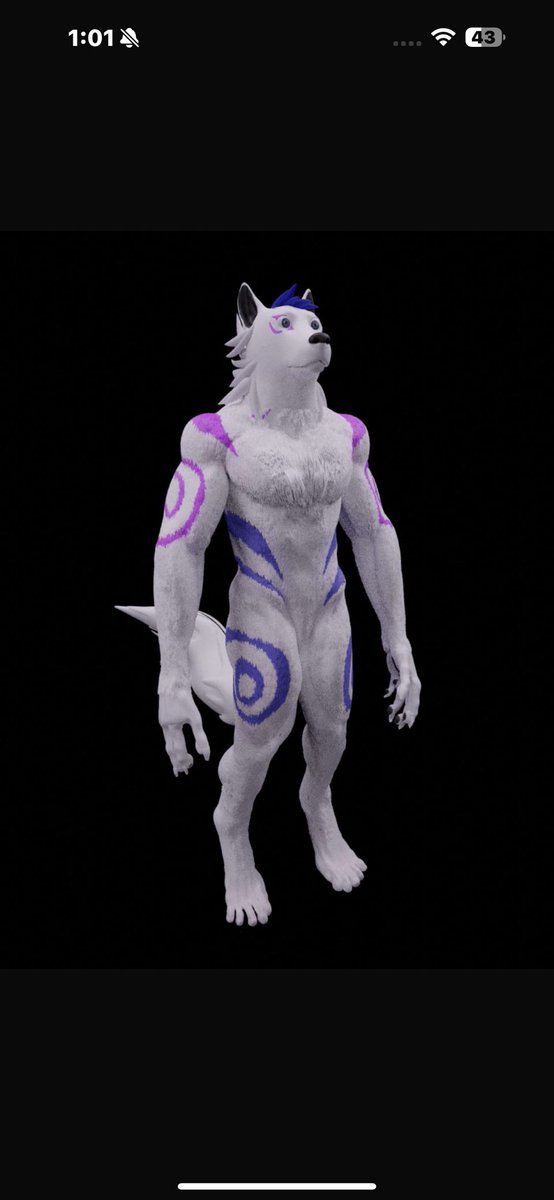 Sunshine8226431's tweet image. Clean 3D anthro wolf design with a strong, stylized build.
Focused on smooth topology, bold markings, and game-ready presentation.
Perfect for characters, avatars, or fursuit concepts.
Open for custom 3D commissions.
#3DModel #3DArt #CharacterDesign #Anthro #FurryArt #GameReady