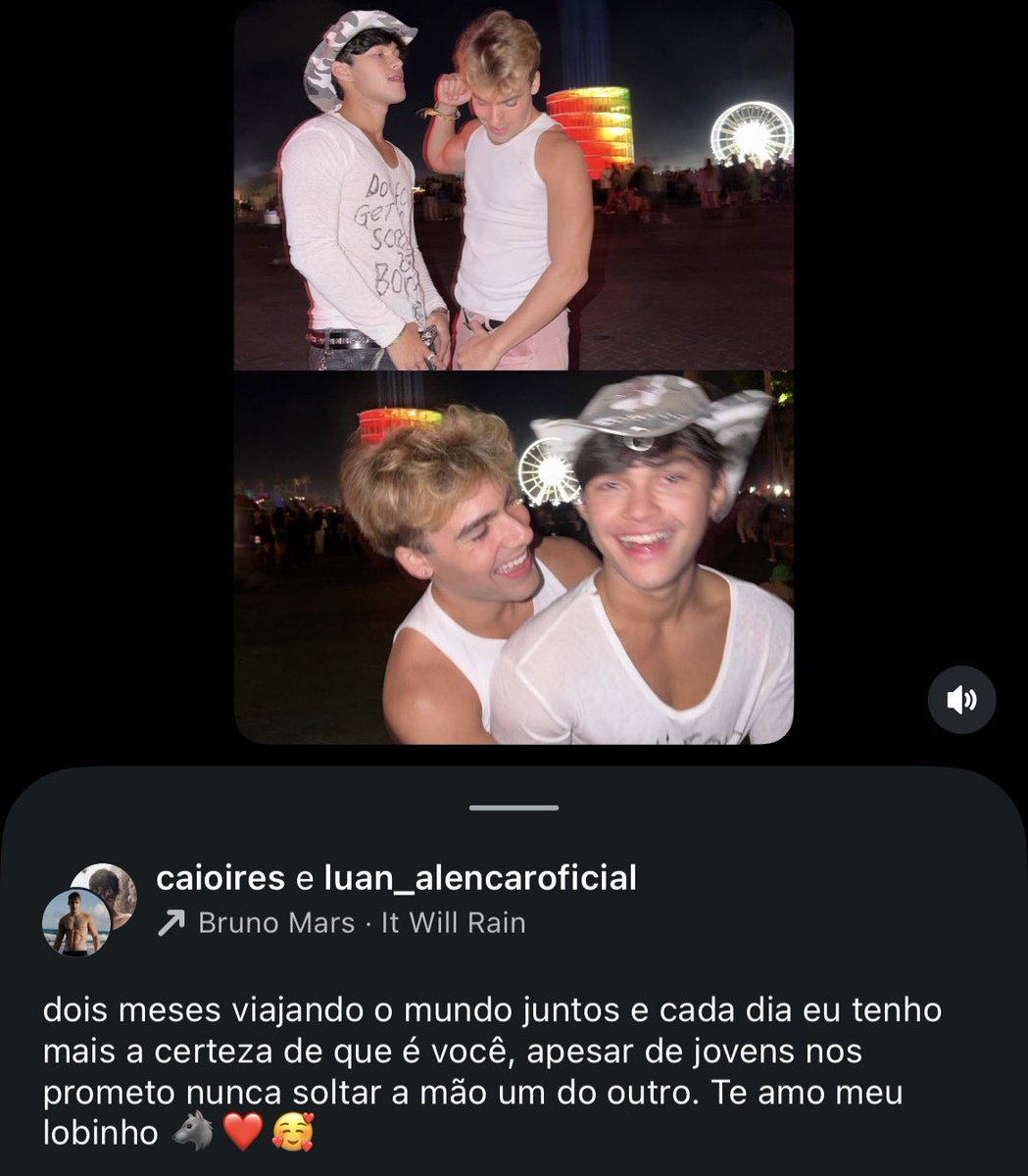 Pra mim o que importa é isso aqui, eles se amando, se priorizando, se blindando ❤️ amo vocês meus amores ❤️❤️🥹