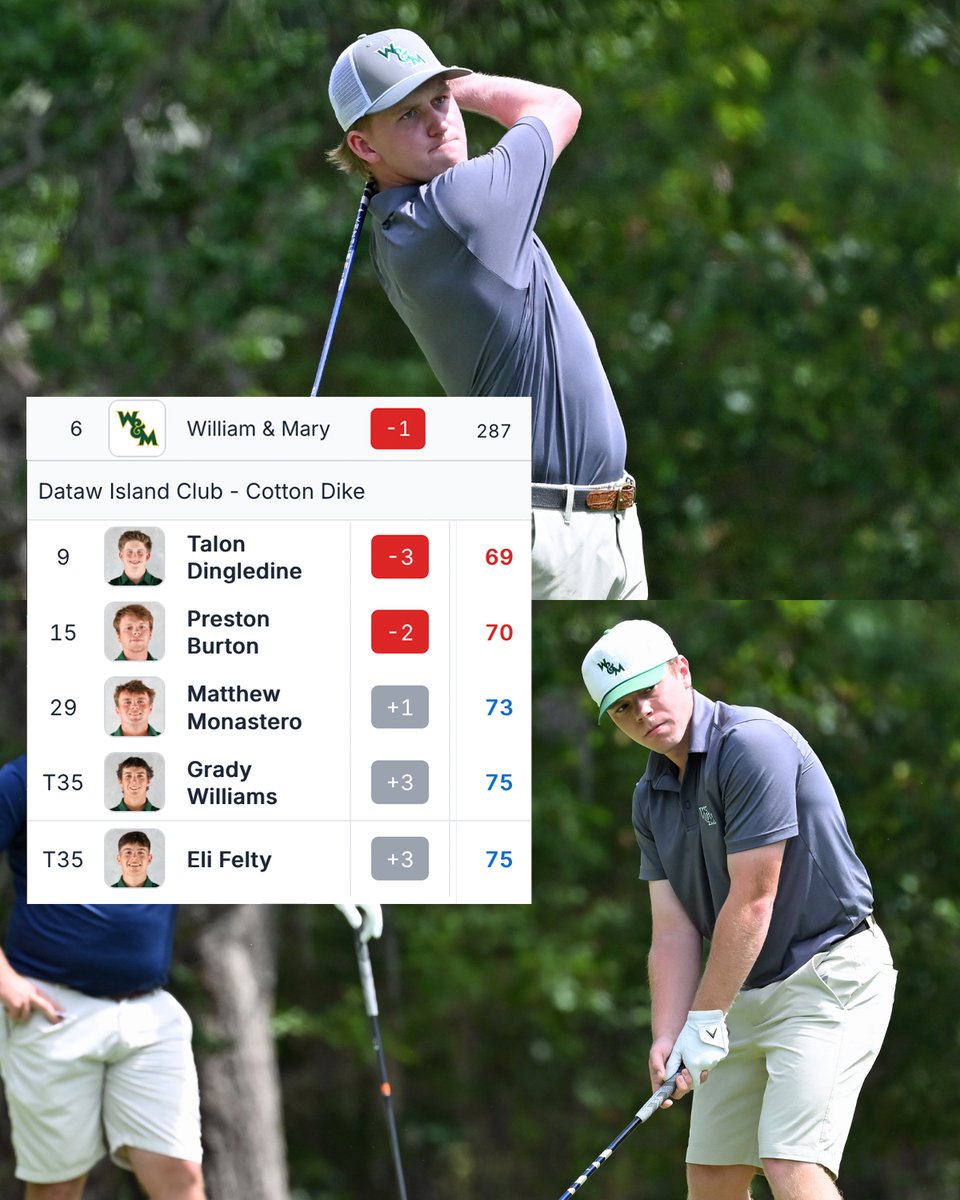 William & Mary Tribe Men's Golf tweet media