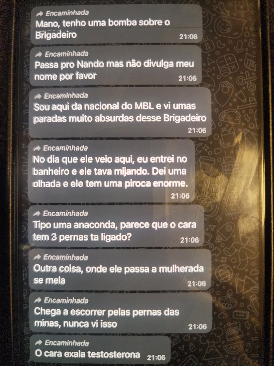 Marcelo Brigadeiro - o terror do Nando Moura tweet media