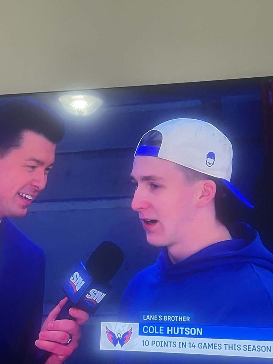 eitanlevy34's tweet photo. Cole Hutson supporting Lane in Mtl repping @spittinchiclets @ryanwhitney6 @BizNasty2point0 @MikeGrinnell_ @armdog @mattmurley19 https://t.co/MLiOWuH3c0