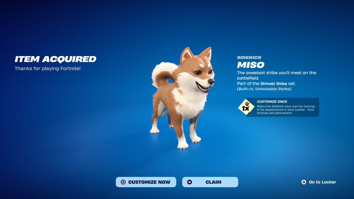 Fortnite Miso Sidekick Giveaway 🎁

To Enter: 
❤️♻️ LIKE &amp; RETWEET
📲 FOLLOW <a href="/FortniteFNLK/">Fortnite Leaks 🕜</a> <a href="/braniyt/">brani</a> 
🛑 SUBSCRIBE youtube.com/brani
🎙️JOIN DISCORD discord.gg/HtPVfVD
✅ COMMENT “DONE”

USE CODE ‘FNLK’ #ad