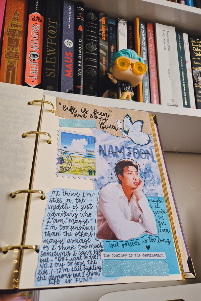 eunamjoona's tweet image. 💙🐨 #bulletjournal