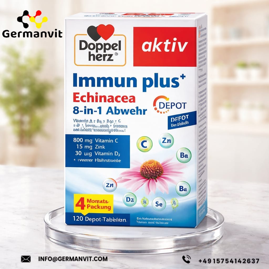 GermanvitC's tweet image. دوبل هيرز إميون بلس إشنسيا 120 قرص من Doppelherz 💊✨
تركيبة متكاملة لدعم نمط حياة صحي وتعزيز العناية اليومية 💛

#germanvit #Echinacea #مكملات #صحة #مناعة