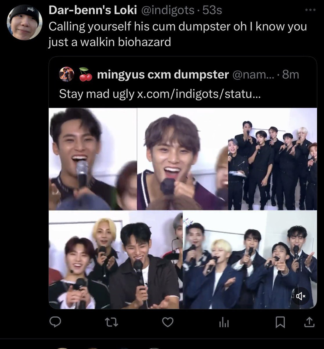 🍒mingyus cxm dumpster tweet media