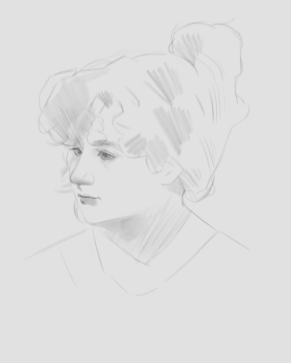 BlueRabbitSamur's tweet image. Final work and process

#paint #painting #portrait #digitalpainting #digitaldraw