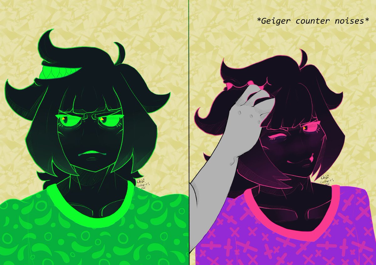 IAmWishkit's tweet photo. I just wanted to give the toxic slime headpats idk 

(Inspired by the Tomodachi Life streams!)
#Phisnom #Phisart #Fanart https://t.co/eYf1vkbjP7