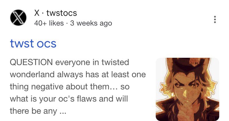 twst ocs tweet media