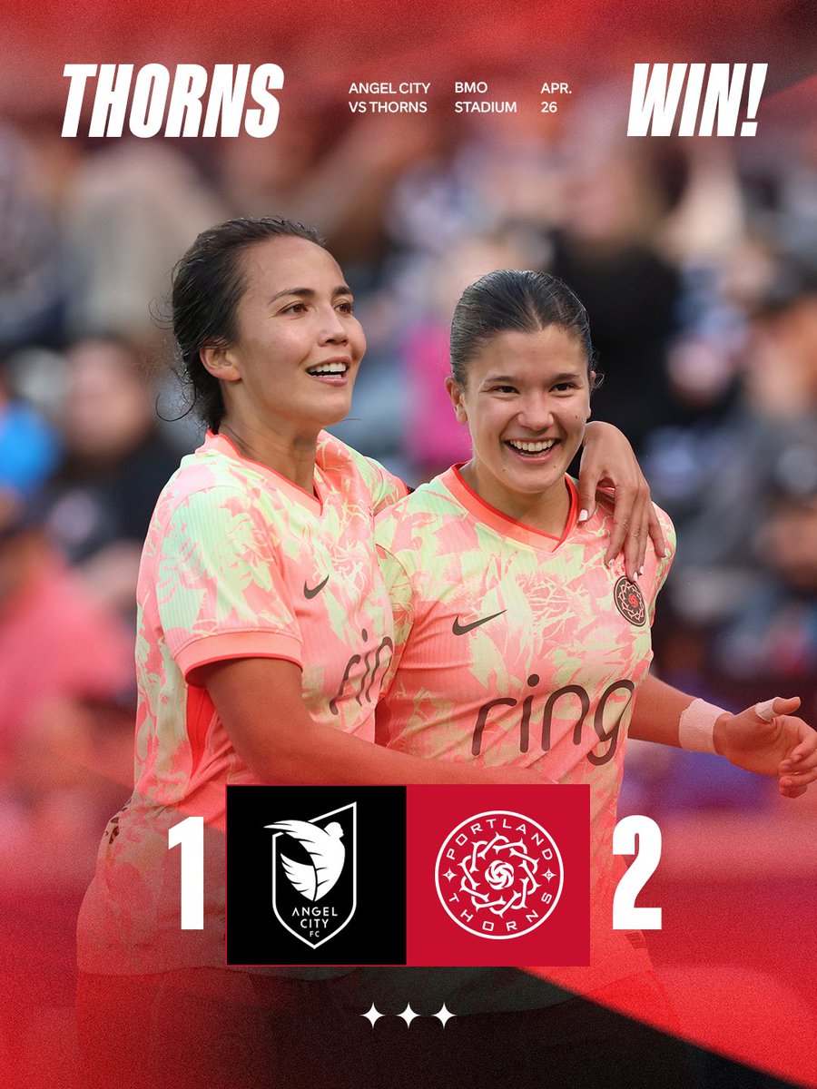 ThornsFC's tweet photo. came, saw, conquered in the city of angels 🤩 https://t.co/3wTgyPct3m