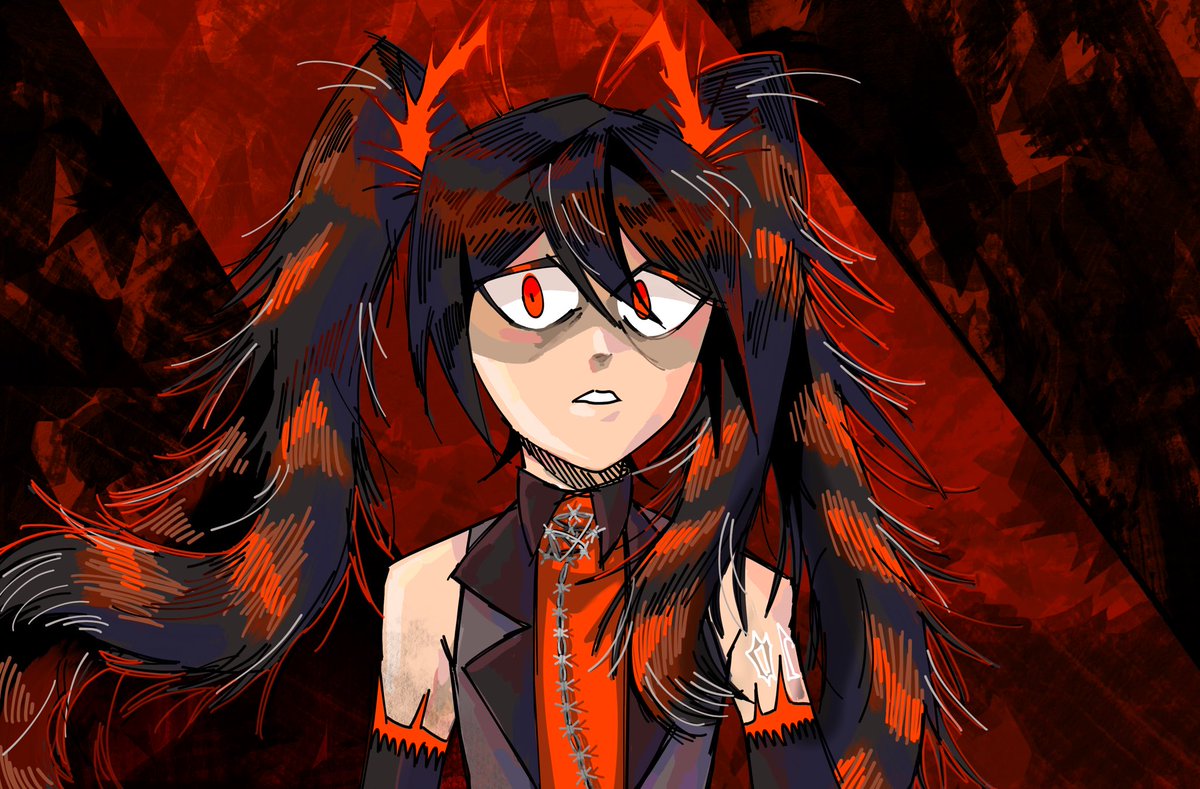 velisoh's tweet photo. Haven’t posted art consistently in a while, so here’s stuff I’ve been making lately.

Art for prospective music PVs but I never finished the music lol
(My music alias is GreySound, hence the watermark) https://t.co/CAq0ezHKIv