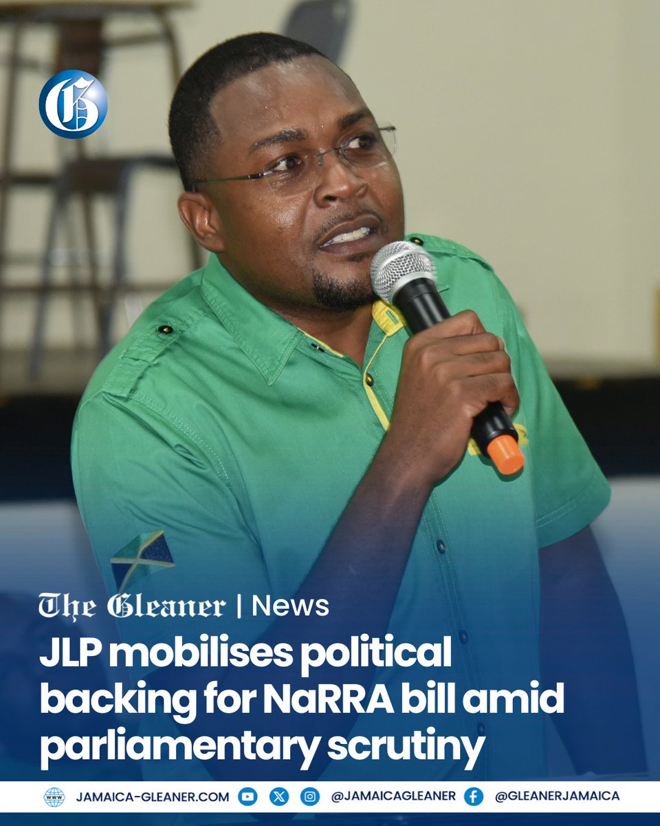 JamaicaGleaner's tweet image. The ruling Jamaica Labour Party’s Area Council 3 has endorsed the proposed NaRRA bill, boosting political support amid concerns about its governance structure and concentration of executive authority.

Read more: jamaica-gleaner.com/article/news/2…