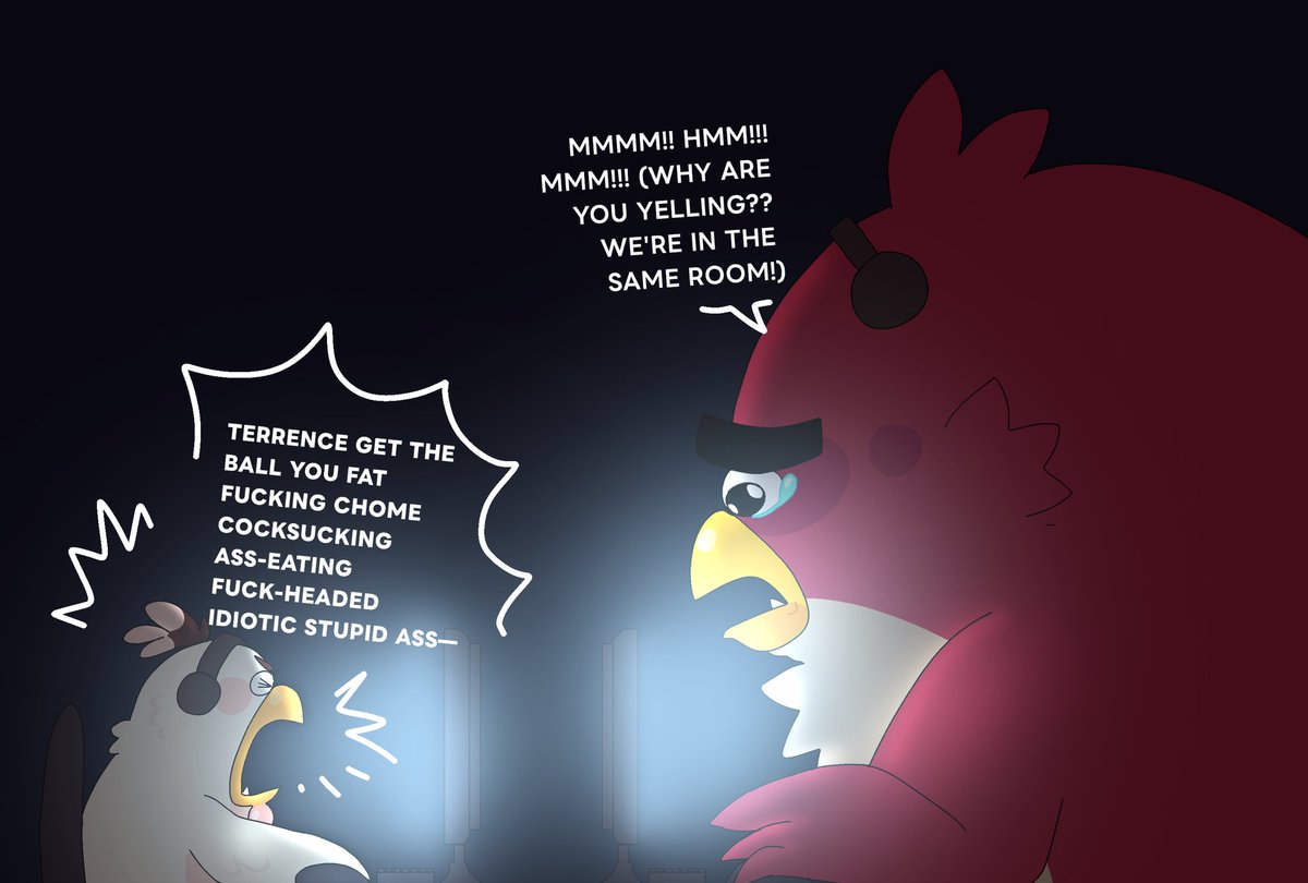 oraclesarts's tweet image. angry gamers 
#angrybirds #peckapalooza