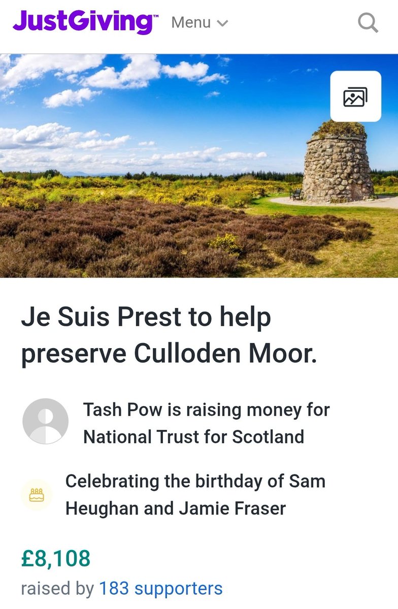 peekaboo_jen's tweet photo. Only a few days until Sam's birthday on the 30th of April, and then Jamie's birthday the following day, May 1st.

If you were planning on donating but you haven't done so yet, better put it on your Things To Do In The Next Couple Of Days List.

Donation Link: 

https://t.co/kWzcGopaI0

Many thanks to everyone who has donated and/or shared the information. 

The National Trust for Scotland is so very thankful.
As am I.

Let's finish strong and make a difference. 
Just as Jamie tried to do so many years ago.