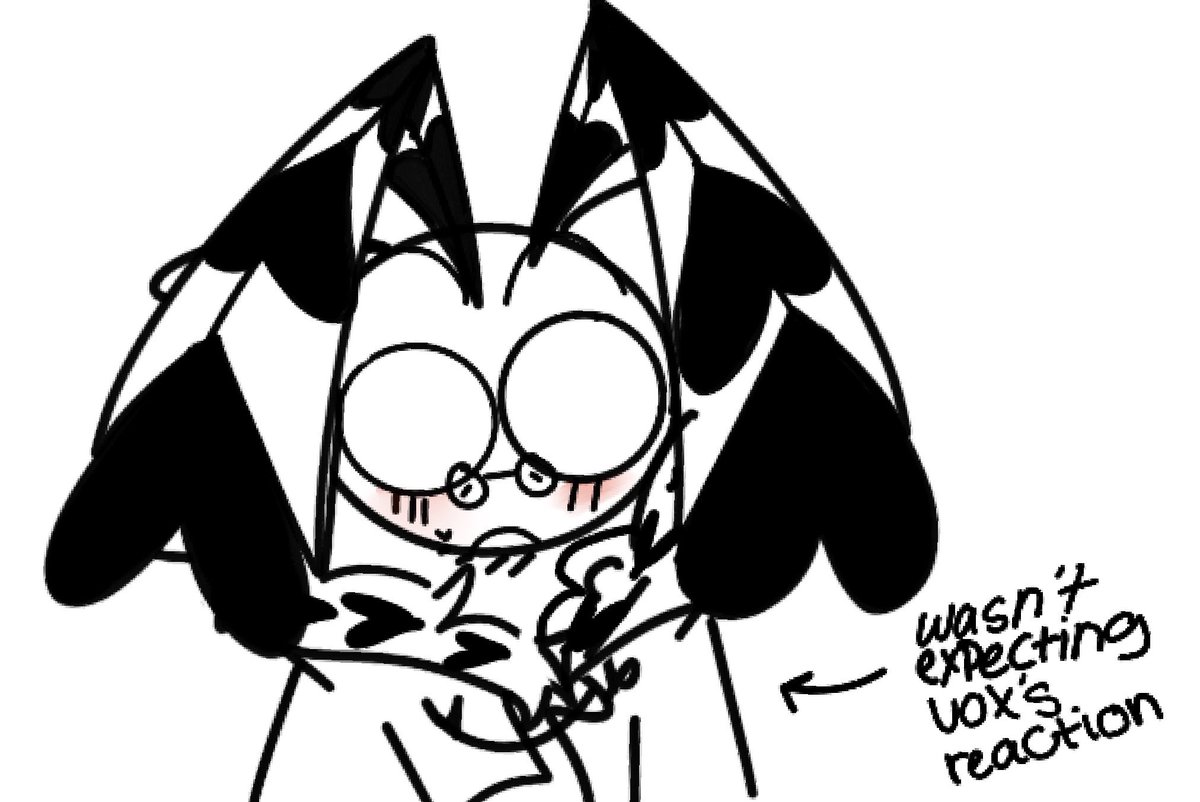 vovotexx's tweet image. Val got his wish + a bonus 🤭😂 #voxval #staticmoth #hazbinhotel