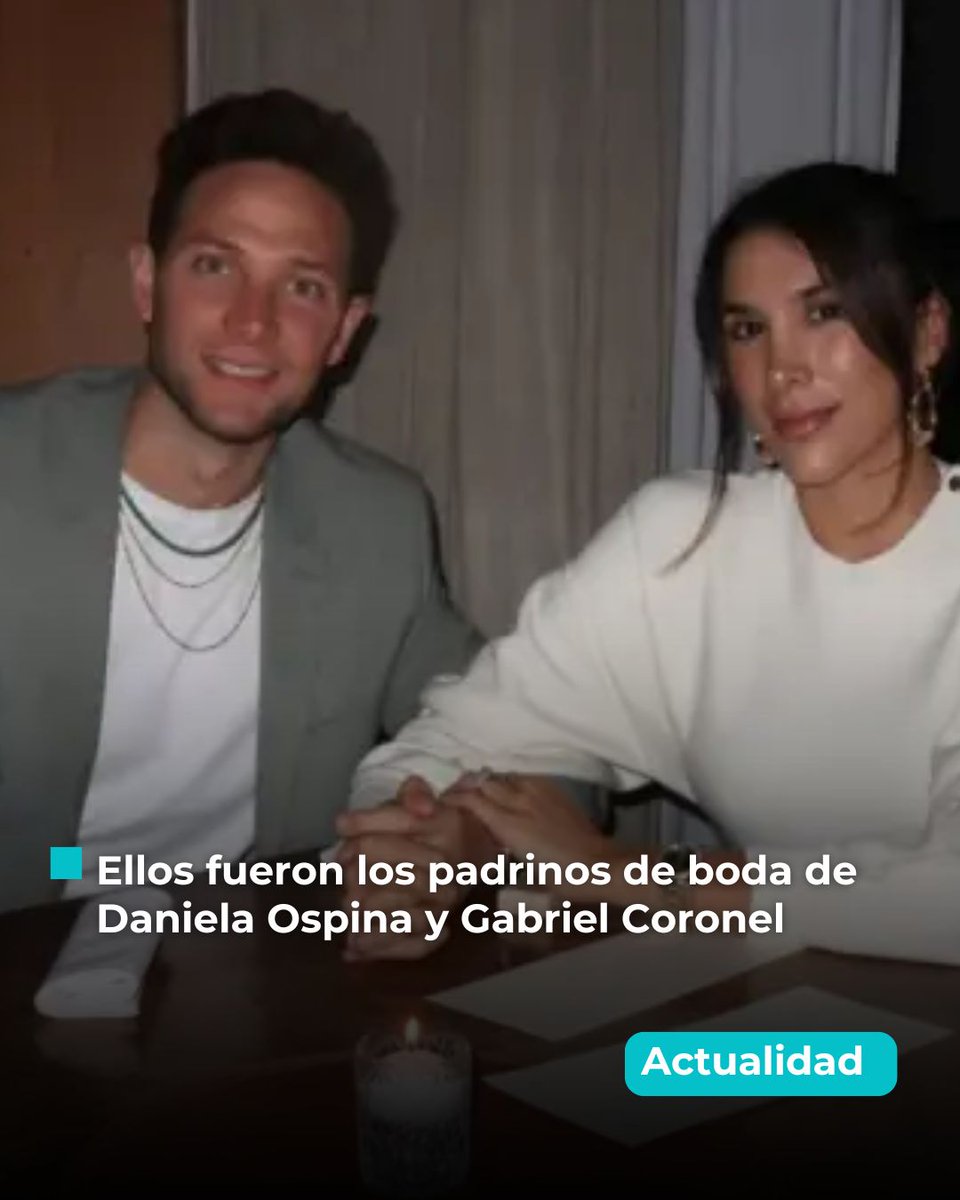 CaracolTV's tweet image. Entra aquí tinyurl.com/29ym2kfk

Daniela Ospina revela quiénes fueron sus padrinos y detalles de la celebración. 😎 #Famosos #DanielaOspina