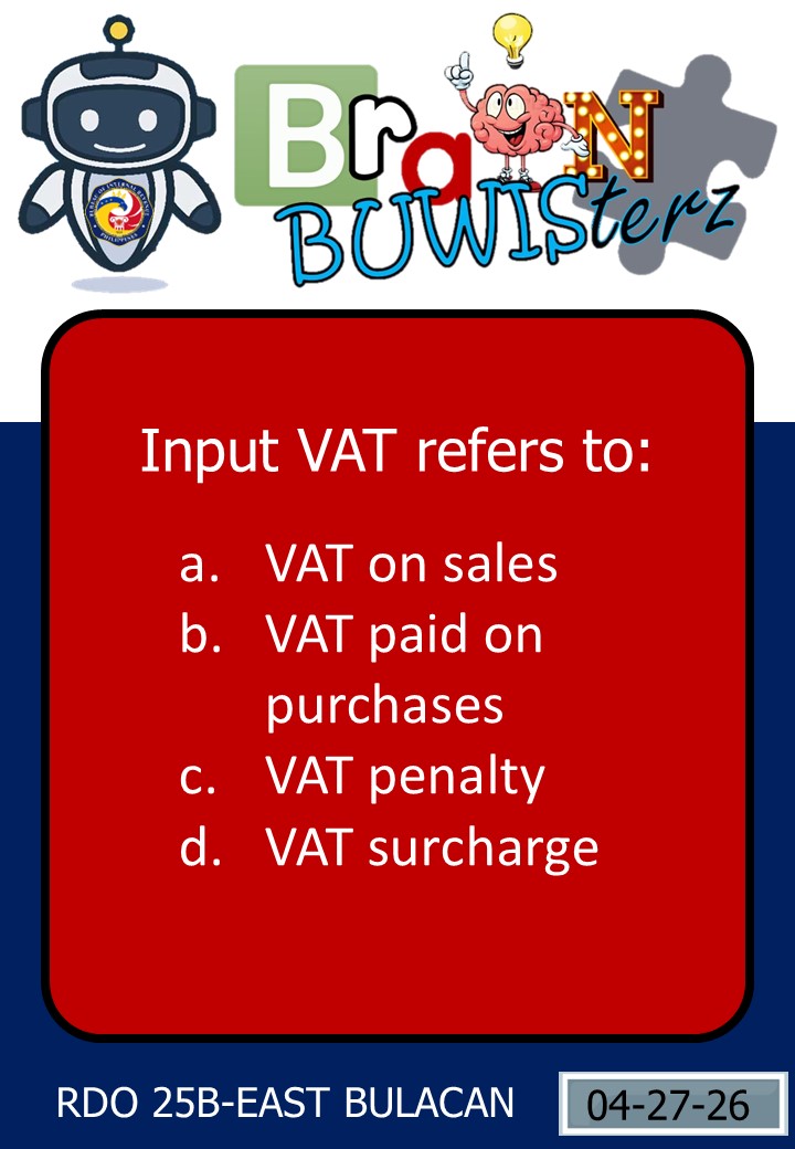 BIR Revenue District Office 25B - East Bulacan tweet media