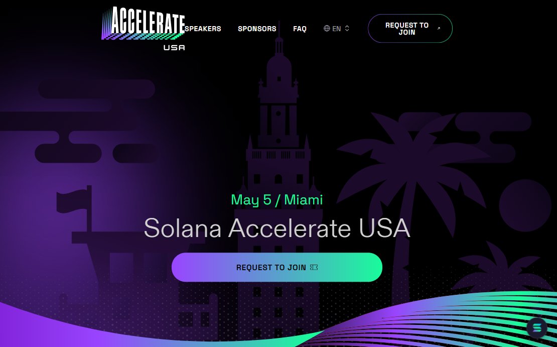 chainfuelz's tweet image. Heading to @solana  Accelerate in Miami May 5 ⚡️

We’ll be showing:
• token rewards for real user actions
• branded Solana wallets
• .brand names minted on Solana
If you’re there and want to launch a token or reward your community…
DM us 🤝
Let’s build.
#SolanaCommunity