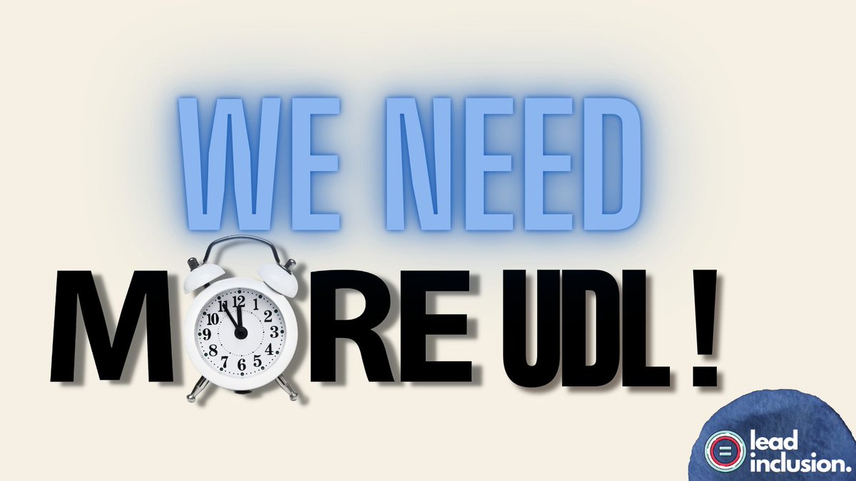 leeannjung's tweet image. 🔧 UDL is planning lessons from the outset based on the variation we know we have in every #classroom of #students. #Differentiation is added later. The foundation is #UDL. #LeadInclusion #EdLeaders #Teachers #TeacherTwitter