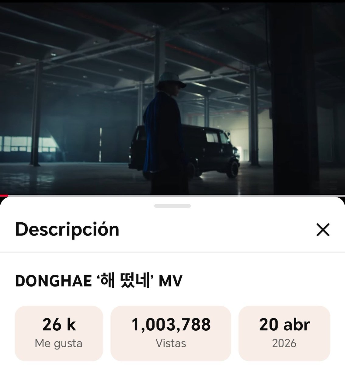 LLEGAMOS AL MILLÓN 🗣️🗣️

No es la meta oficial pero lo logramos antes de la primera semana, muchas gracias por apoyar a Donghae 🫶

Faitin, sigamos con el stream tanto como podamos 💙🩷💛

#Donghae1stSoloAlbum #Donghae #동해 #HAERise #ALIVE