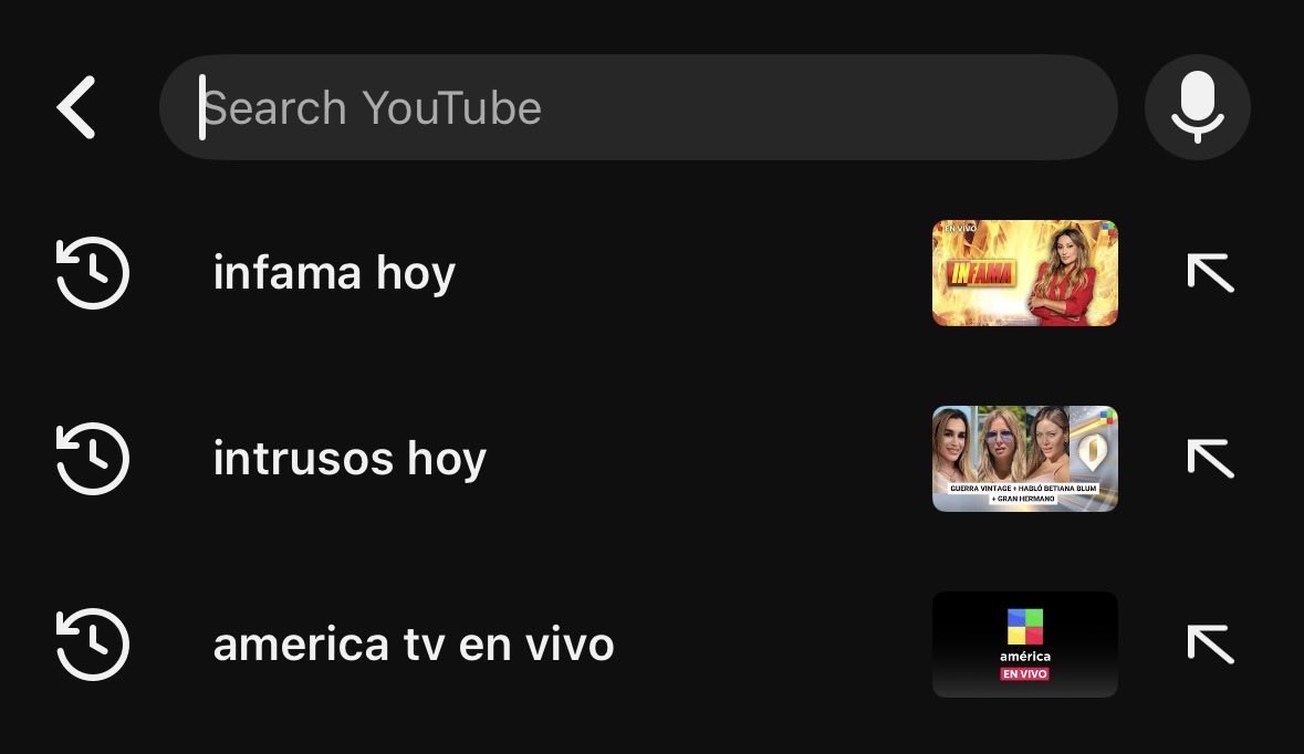 akacelis's tweet photo. Mis búsquedas más frecuentes en YouTube. https://t.co/H2jeV2dDe3