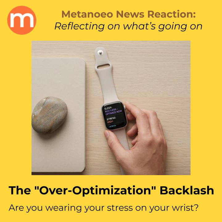Stop letting your watch tell you how you feel. ⌚️ Data is a tool, not your master. If you’re feeling "over-optimized" and under-inspired, try a data-free weekend. Reconnect with your intuition. You aren't an algorithm. #Wellness #Mindfulness