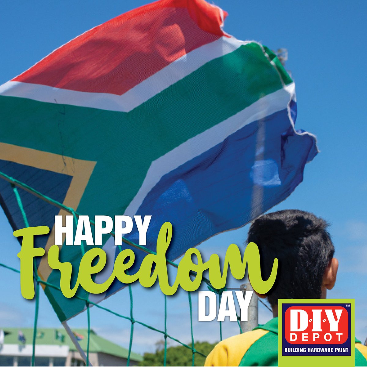 Today we honour the freedom to build our homes, our families and our futures. 🇿🇦
#DIYDepot