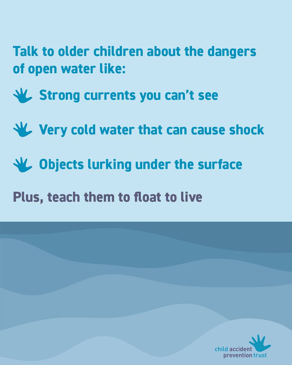 CAPTcharity's tweet image. This week we’re supporting @NFCC_FireChiefs and encouraging everyone to #BeWaterAware. 

Visit capt.org.uk/drowning/ to learn what you can do to keep your children safe.

#ChildSafety