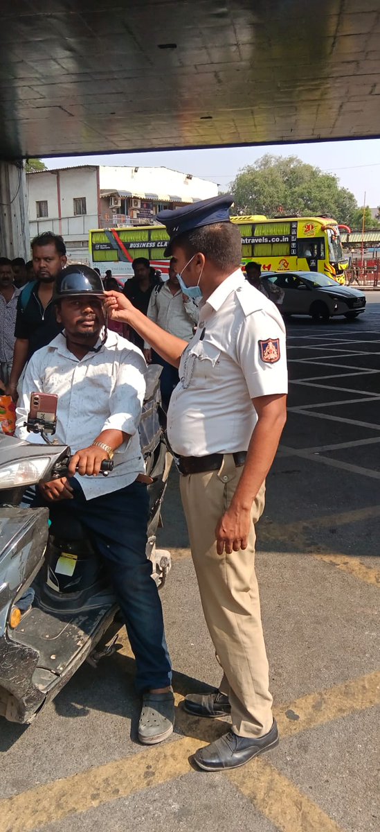 MAHADEVAPURA TRAFFIC BTP tweet media